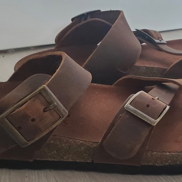 White Mountain Birkenstock Style Adjustable Sandles | 6 - Picture 4 of 5